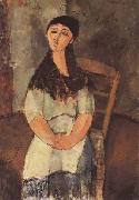 Amedeo Modigliani La Petite Louise (mk38) oil painting reproduction